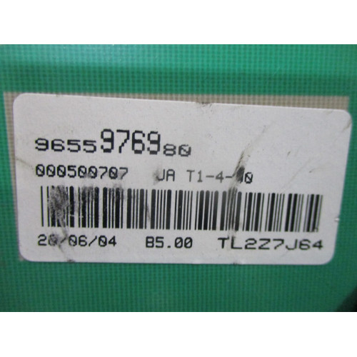 Peugeot 206 Benzinli Kilometre Saati Gösterge Paneli 9655976980