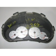 Peugeot 206 Benzinli Kilometre Saati Gösterge Paneli 9648837680