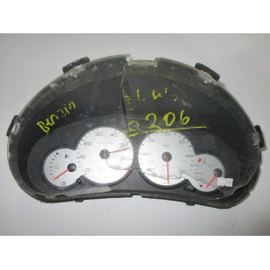 Peugeot 206 Benzinli Kilometre Saati Gösterge Paneli 9648837680