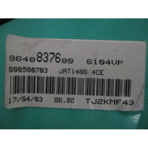 Peugeot 206 Benzinli Kilometre Saati Gösterge Paneli 9648837680
