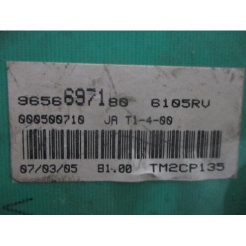 Peugeot 206 Benzinli Kilometre Saati Gösterge Paneli 9656697180