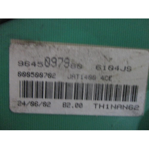 Peugeot 206 Benzinli Kilometre Saati Gösterge Paneli 9645097980