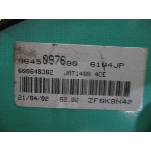 Peugeot 206 Benzinli Kilometre Saati Gösterge Paneli 9645097680