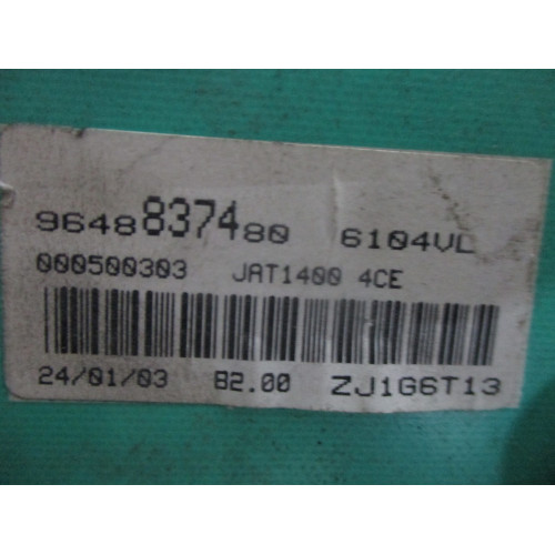 Peugeot Partner Citroen Berlingo Benzinli Kilometre Saati Gösterge Paneli 9648837480