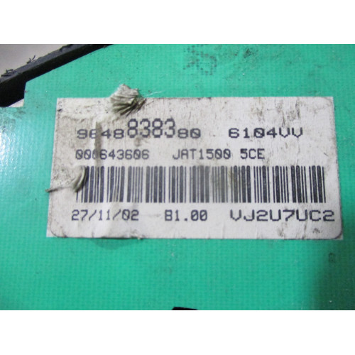 Peugeot 206 Benzinli Kilometre Saati Gösterge Paneli 9648838380