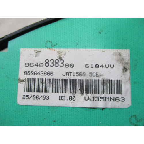 Peugeot 206 Benzinli Kilometre Saati Gösterge Paneli 9648838380