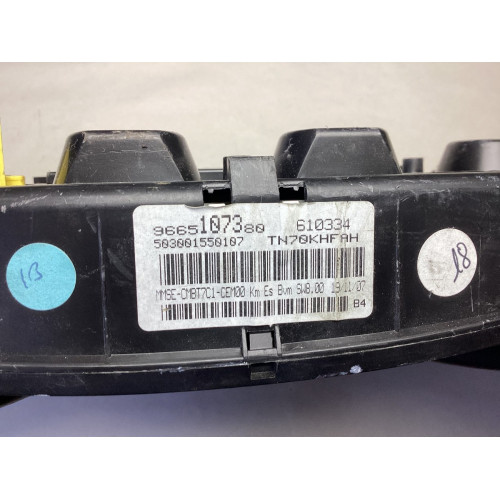 Peugeot 308 Benzinli Kilometre Saati Gösterge Paneli 9665107380 503001550107