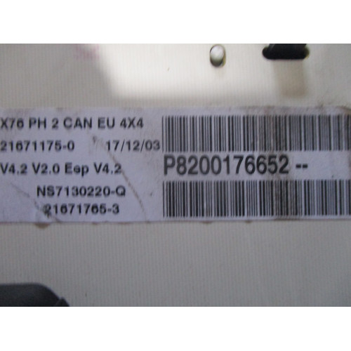Renault Kango Benzinli Kilometre Saati Gösterge Paneli P8200176652
