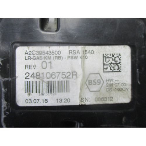 Renault Megane Benzinli Kilometre Saati Gösterge Paneli 248106752R