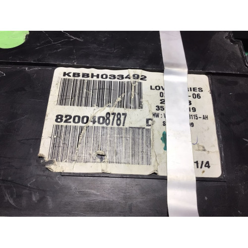 Renault Megane 2 Kilometre Saati Gösterge Paneli 8200408787 ekransız