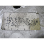 Renault Laguna Zaman Saatli Kilometre Saati Gösterge Paneli 7700844745