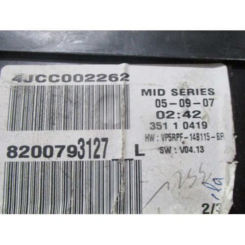 Renault Megane 2 Benzinli Kilometre Saati Gösterge Paneli 8200793127 L