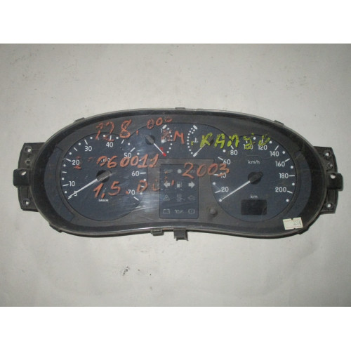 Renault Kangoo Benzinli Kilometre Saati Gösterge Paneli P8200095393-A