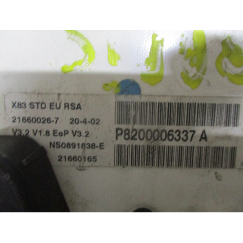 Renault Trafic Opel Vivaro Dizel Kilometre Saati Gösterge Paneli P8200006337A