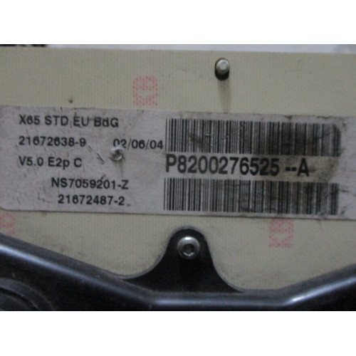 Renault Clio 2 Benzinli Kilometre Saati Gösterge Paneli P8200276525A