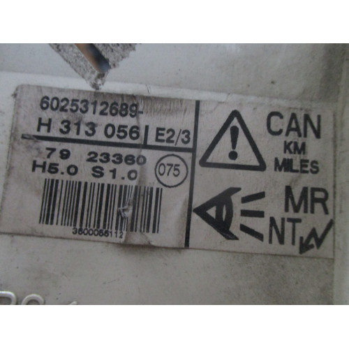 Renault Espace Kilometre Saati Gösterge Paneli 6025312689 H313056
