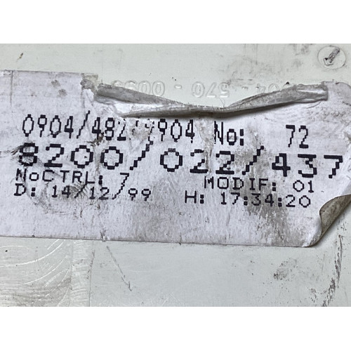 Renault Laguna 1 Kilometre Saati Gösterge Paneli 8200022437