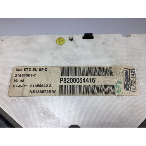 Renault Megane Clio Kangoo Kilometre Saati Gösterge Paneli P8200054416