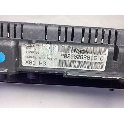 Renault Espace Kilometre Saati Gösterge Paneli P8200288816C