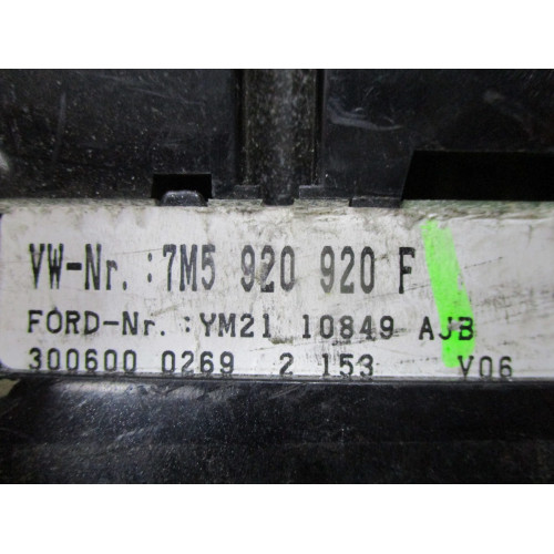 Ford Galaxy Benzinli Kilometre Saati Gösterge Paneli 7M5920920F