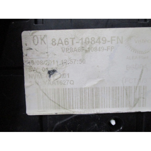 Ford Fiesta Benzinli Kilometre Saati Gösterge Paneli 8A6T-10849-FN