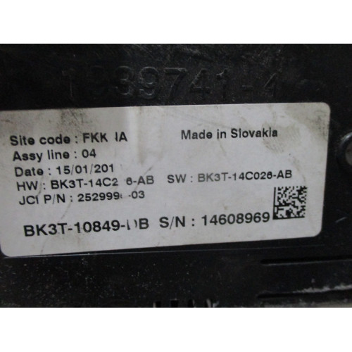  Ford Transit Dizel Kilometre Saati Gösterge Paneli BK3T-10849-DB