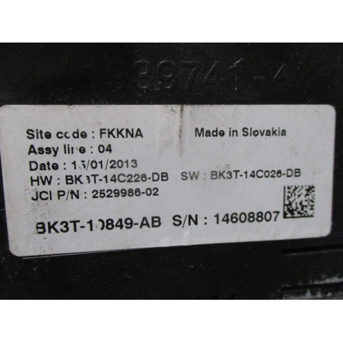  Ford Transit Dizel Kilometre Saati Gösterge Paneli BK3T-10849-AB
