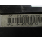 Opel Astra G Dizel Kilometre Saati Gösterge Paneli 24451500ZJ