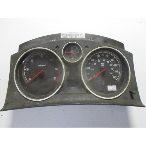 Opel Vauxhall Astra H 1.9 CTDI Benzinli Kilometre Saati Gösterge Paneli A2C53164392