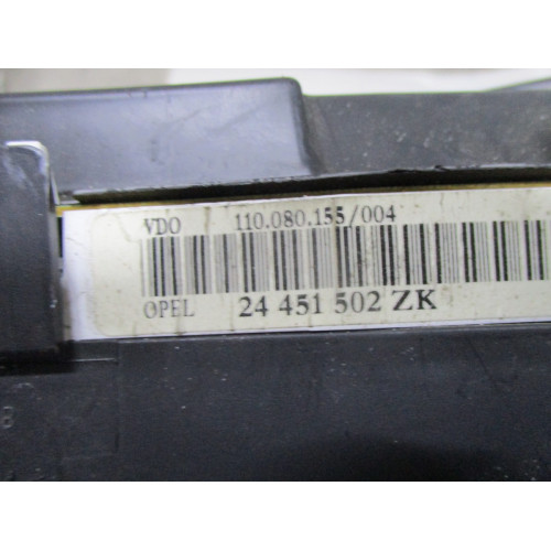 Opel Astra G Dizel Kilometre Saati Gösterge Paneli 24451502ZK