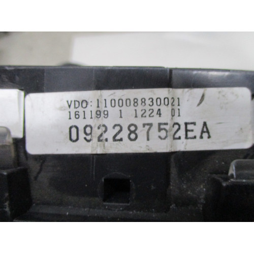Opel Astra G Dizel Kilometre Saati Gösterge Paneli 09228752EA