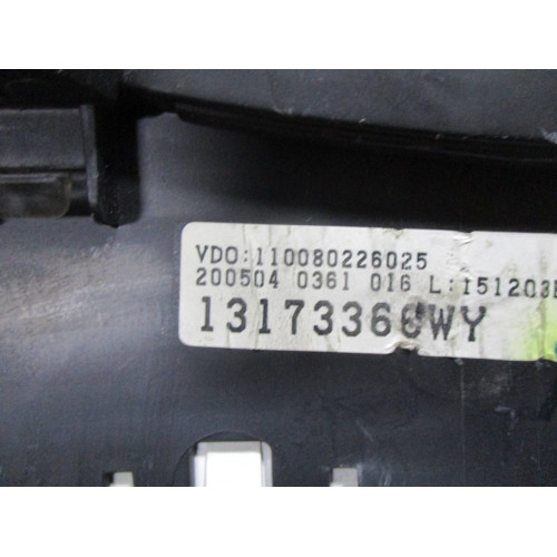 Opel Corsa C Tigra B Benzinli Kilometre Saati Gösterge Paneli 13173366WY