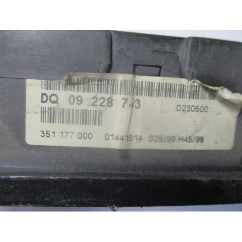 Opel Astra G Kilometre Saati Gösterge Paneli 09228743