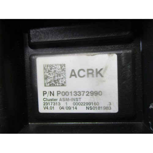 Vauxhall Opel Corsa D Kilometre Saati Gösterge Paneli P0013372990