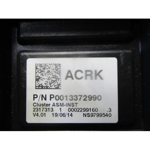 Vauxhall Opel Corsa D Kilometre Saati Gösterge Paneli P0013372990