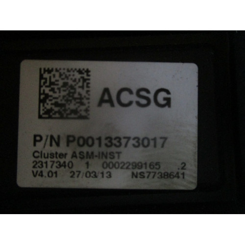 Opel Corsa D Benzinli Kilometre Saati Gösterge Paneli P0013373017 0002299165