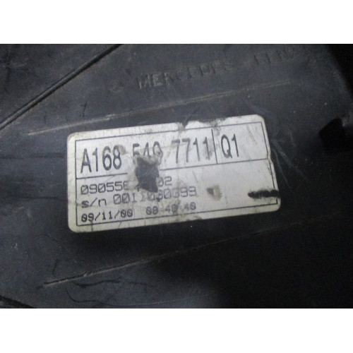 Mercedes W168 Dizel Kilometre Saati Gösterge Paneli A 168 540 7711