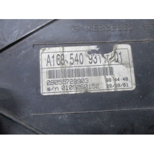 Mercedes W168 Dizel Kilometre Saati Gösterge Paneli A 168 540 9311