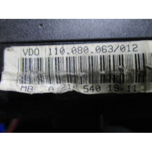 Mercedes W210 Benzinli Kilometre Saati Gösterge Paneli A 210 540 19 11