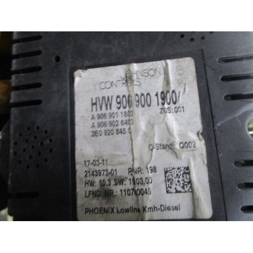 Volkswagen CRAFTER Dizel Kilometre Saati Gösterge Paneli A9069011800