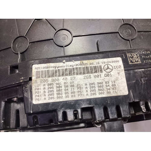 Mercedes W205 C200 Gösterge Paneli Kilometre Saati A2059004027