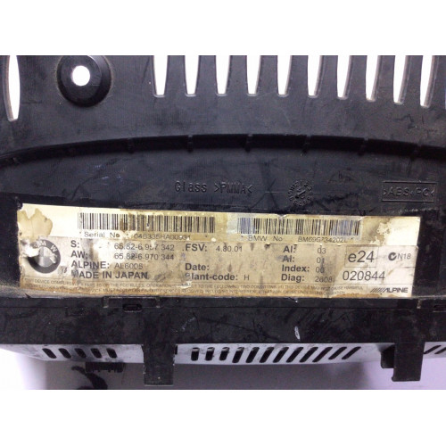 BMW 5 Serisi E60 E61  Kilometre Saati Gösterge Paneli 65.82-6957342 65.82-6970344 020844