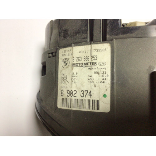 BMW 3 E46 Dizel Kilometre Saati Gösterge Paneli 0263606253 6902374