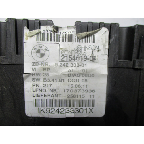 BMW 1 E87 Kilometre Saati Gösterge Paneli 2154619-01