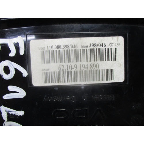 Bmw E60 5 Serisi Kilometre Saati Gösterge Paneli 62.10-9194890 110.080.398/046