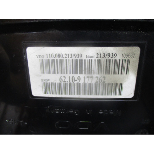 Bmw E60 5 Serisi Kilometre Saati Gösterge Paneli 62.11-9177262 110.080.213/939