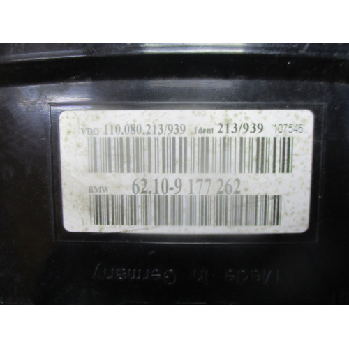 Bmw E60 5 Serisi Kilometre Saati Gösterge Paneli 62.10-9177262 110.080.213/939