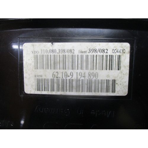 Bmw E60 5 Serisi Kilometre Saati Gösterge Paneli 62.10-9194890 110.080.398/082
