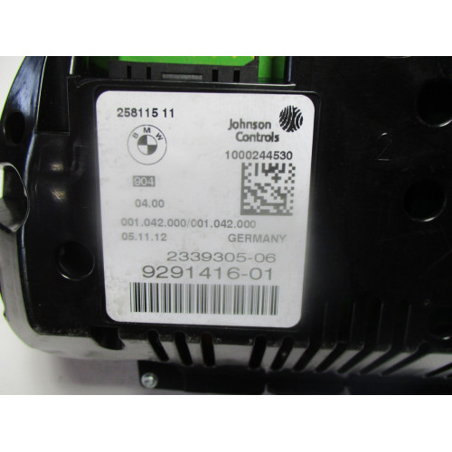 Bmw F10 F11  5 Serisi Kilometre Saati Gösterge Paneli 9291416-01 2339305-06 258115 11