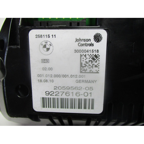 Bmw F10 F11  5 Serisi Kilometre Saati Gösterge Paneli 9227616-01 2059562-05 258115 11